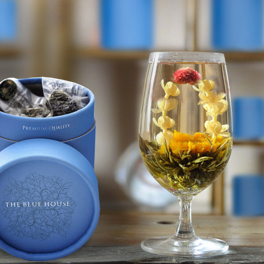 Emperor's Jasmine Blooming tea - THE BLUE HOUSE