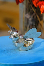 Sugar Jar Silver Bee