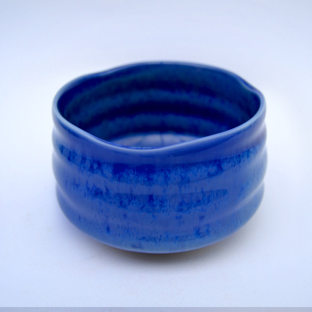 Traditional Indigo Chawan Matcha Bowl