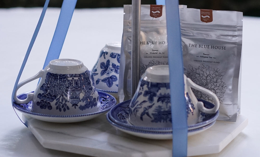 English Tea party Set - THE BLUE HOUSE